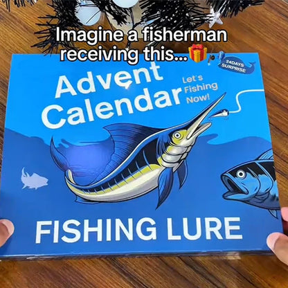 Fishing Lure Adevent  Calendar for Christmas (V2) - 24 Day Set! ONLY 9 LEFT!